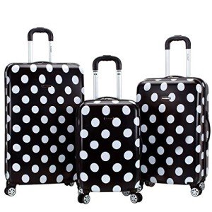 Rockland Laguna Beach 3-Piece Hardside Luggage Set