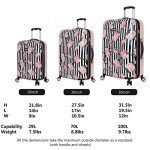 Betsey Johnson 3-Piece Expandable Hardside Luggage Set