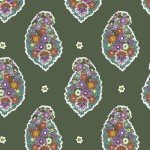 Vera Bradley Packing Cube Set in Kew Gardens Green
