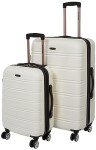 Rockland Melbourne Expandable Hardside Spinner Luggage Set