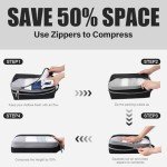 Kookoomia Compression Packing Cubes for Travel