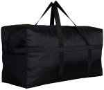 Extra Large Black Travel Duffle Bag - 130L