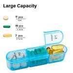 Weekly Pill Organizer for 3 Daily Doses