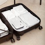 8-Piece Compression Packing Cubes Set for Travel