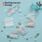 Serfeymi Clear Travel Pill Pouch Bags - 120 Pack