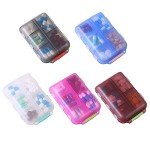 Zuihug Travel Pill Organizer with 10 Compartments
