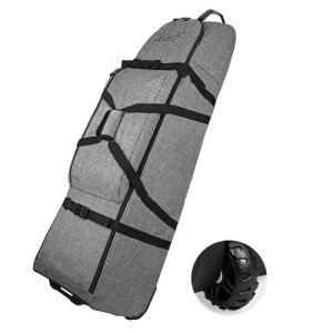 Wolt Golf Travel Bag with Wheels - Grey