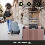 Kenneth Cole REACTION 2-Piece Rose Gold Luggage Set