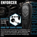 CaddyDaddy Enforcer Golf Travel Bag with Wheels