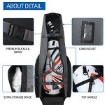 TurnWay Foldable Waterproof Golf Travel Bag with Wheels