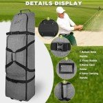 Wolt Golf Travel Bag with Wheels - Grey