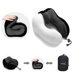 Memory Foam Travel Pillow for Neck Support