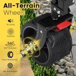 Collapsible Heavy-Duty 48'' Utility Garden Wagon