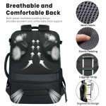 BAGAIL Black Travel Laptop Backpack with USB Port