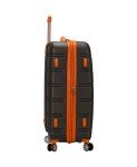 Rockland Melbourne 3-Piece Expandable Spinner Luggage Set
