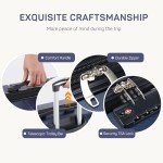 Expandable 28-Inch Hard Shell Suitcase with TSA Lock