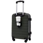 Wrangler Smart Luggage Cup Holder & USB Port Set