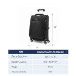 Travelpro Maxlite 5 Expandable 20-Inch Carry-On Luggage