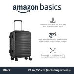 Amazon Basics 21-Inch Expandable Hardside Carry-On Suitcase