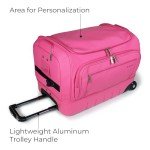 Mavii Hot Pink Dance Bag with Garment Rack