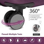 Purple 5-Piece Hardside Luggage Set for Women