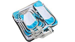 6 Piece Travel Compression Packing Cubes Set