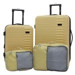 kensie Women's 4-Piece Hillsboro Luggage Set