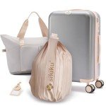 Women's 4-Piece Lightweight Hardshell Luggage Set