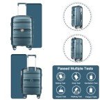 Somago 3-Piece Hardside Spinner Luggage Set