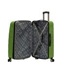 Rockland Melbourne Green 3-Piece Hardside Luggage Set
