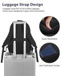 MATEIN 15.6” Water-Resistant Travel Laptop Backpack