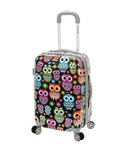 Rockland Owl Hardside Carry-On Spinner Luggage