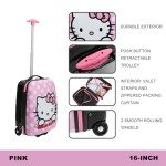 Hello Kitty 16-Inch Telescopic Carry-On Luggage