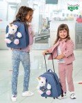 Unicorn Toddler Rolling Backpack and Suitcase