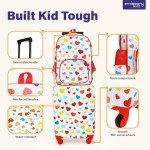 Kids 3-Piece Wheeled Luggage Set for Girls