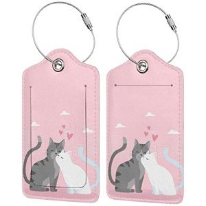 Cats in Love Luggage Tags - 2PC Set