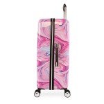 FILA Women's 29" Hardside Spinner Luggage - Fuchsia Marble