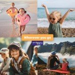 Kids 3-Piece Wheeled Luggage Set for Girls