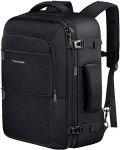 Vancropak 40L Expandable Carry On Backpack - Black