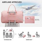 Travel Duffle Bag with Shoe and Wet Pocket