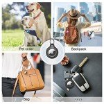 Waterproof Airtag Holder Keychain - 2 Pack