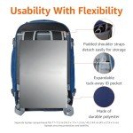 Lightweight Expandable Travel Backpack - Navy