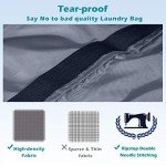 XL Heavy Duty Nylon Laundry Bags - 2 Pack