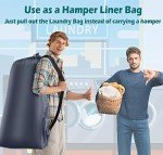 XL Heavy Duty Nylon Laundry Bags - 2 Pack