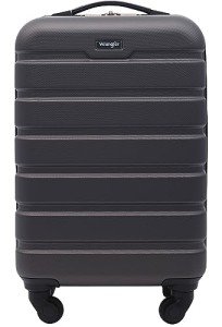 Wrangler 20" Charcoal Hardside Carry-On Spinner