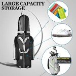 Yamato Hard Shell Golf Travel Bag with Wheels