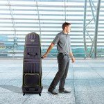 Izzo Golf Travel Bag - High Roller Cover (Grey/Lime)