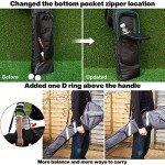 Lightweight Foldable Golf Travel Bag with Zipper