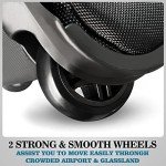 Yamato Hard Shell Golf Travel Bag with Wheels