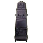 Izzo Golf Travel Bag - High Roller Cover (Grey/Lime)